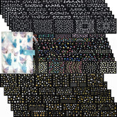 Zoance 102 hojas de pegatinas para uñas, colección práctica para tus diseños diarios.