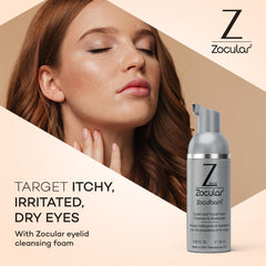 Close-up of ZocuFoam foam illustrating rich cleansing texture.