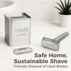 ZOMCHI Blade Bank large capacity fits 300+ used blades