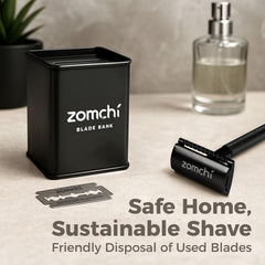 ZOMCHI blade bank square design providing roomy capacity