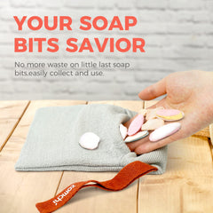 ZOMCHI espuma rápida durante la ducha con bolsa exfoliante.
