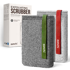 ZOMCHI exfoliante corporal con dos texturas para piel suave y equilibrada