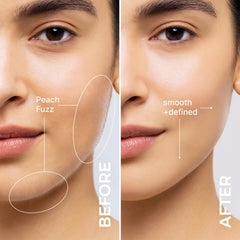 ZOMCHI eyebrow shaping angled view highlights precise control