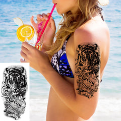 Tatuajes temporales Zomme mariposas luna 3D: resistentes al agua para uso diario