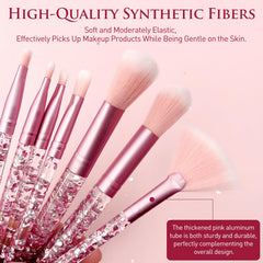 Zoolinn eyeshadow brush with full bristles for precise color payoff