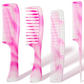 Zoolinn rat tail comb pink for precise sectioning and styling.
