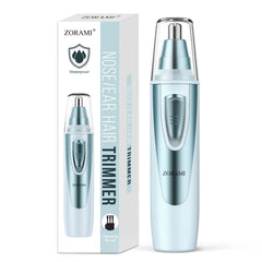 ZORAMI ear-nose-trimmer blue for quick, precise grooming at home