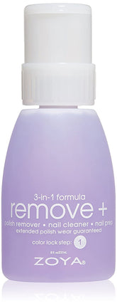 ZOYA Remove Plus quita esmalte líquido con acción suave para uñas