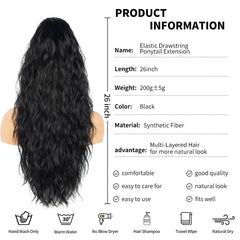 ZQIAN BEAUTY breathable inner mesh keeps hair comfortable during wear.