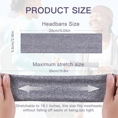 Ztomine headbands with sweat absorption close-up for comfortable, dry results.