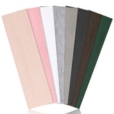 Ztomine headbands close-up showing secure non-slip fit for workouts