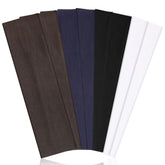 Ztomine headbands in navy blue keep hair back and absorb sweat during workouts