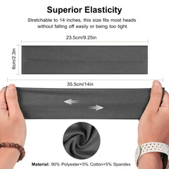 Ztomine headbands worn during yoga deliver comfortable, secure wear