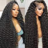 Zumuer Brazilian virgin deep wave lace front with natural volume