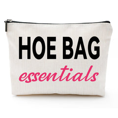 ZUYUROU bag front with humorous saying for gifts and cosmetics.