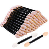 ZYIGYI 200-piece disposable eyeshadow brushes for clean, efficient makeup application.