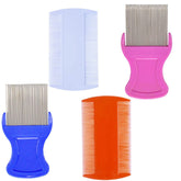 zYoung 4-pcs hair combs set with double-sided teeth for versatile styling.