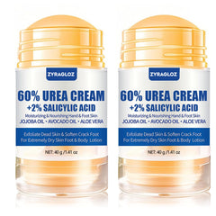 ZyraGloz Urea Cream Stick packaging shows maximum strength formula for dry skin