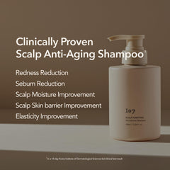 107 Clarifying Shampoo VIN-H7 ingredients highlight fermented vinegar