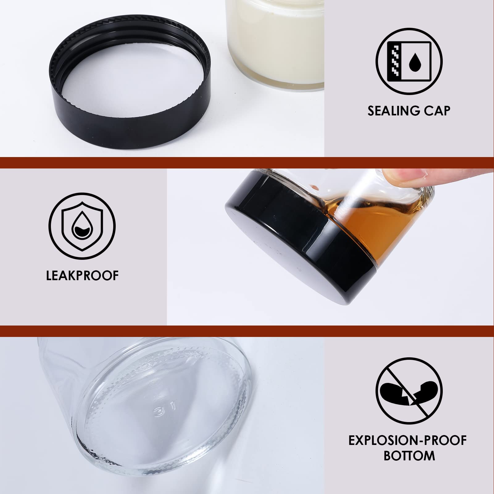 11 Hoa Kinh black lid close-up shows secure, spill-free design.