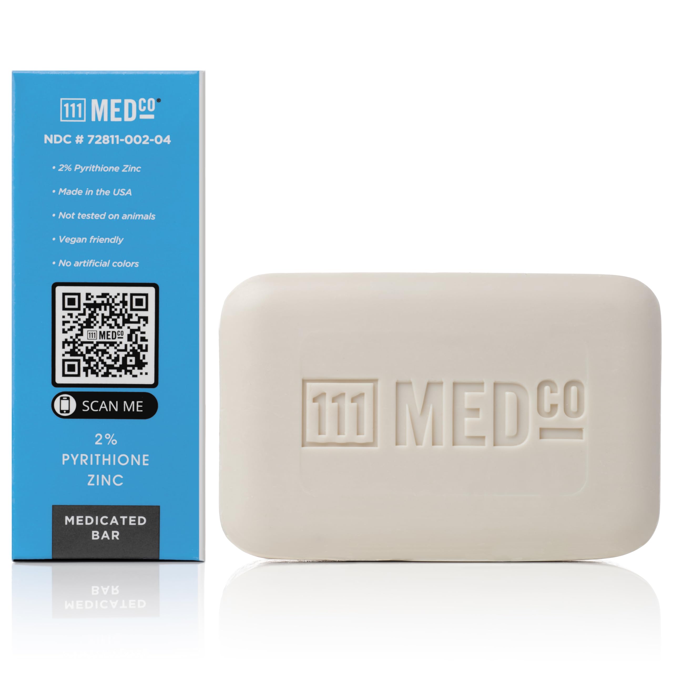 Aplicación en barba y línea capilar con 111MedCo para limpieza focal