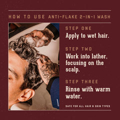 18-21 Man Made anti-flake conditioner cream for detangling.