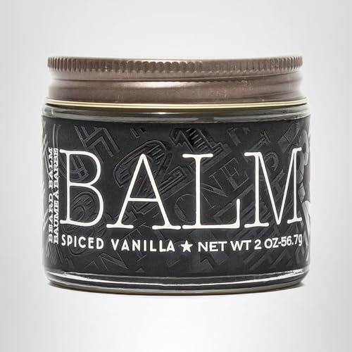 Packaging shot of 18.21 Man Made beard balm spiced vanilla