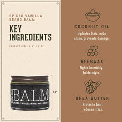 Close-up of texture for 18.21 Man Made beard balm spiced vanilla