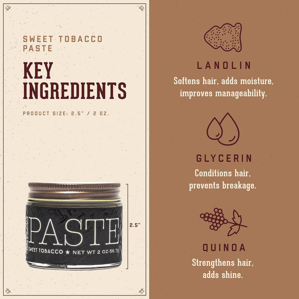 18-21 Man Made hair paste applied to damp or dry hair for shaping.