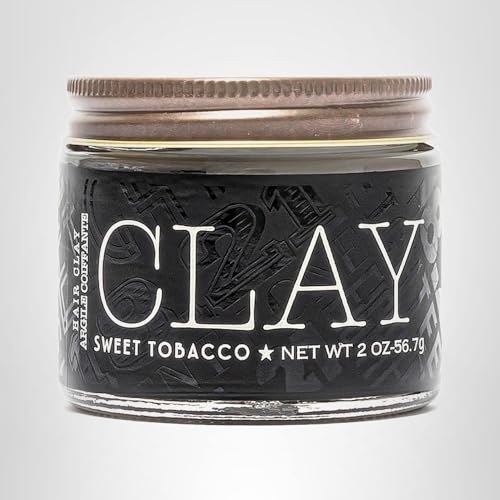 Professional-grade styling clay suitable for home use by men.