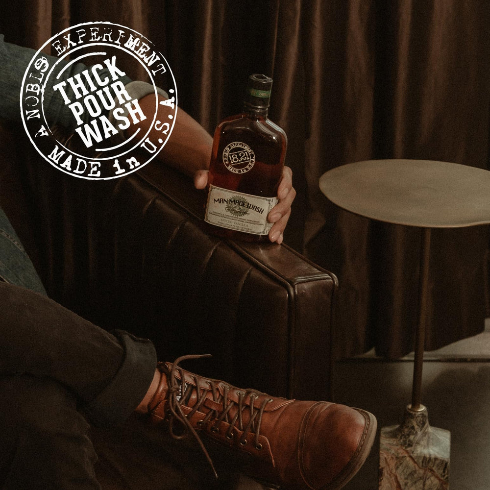 18.21 Man Made Original Spiced Vanilla travel-pack image for on-the-go grooming