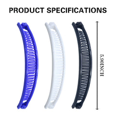 1st Choice banana clip flat-end swivel for easy one-handed use.