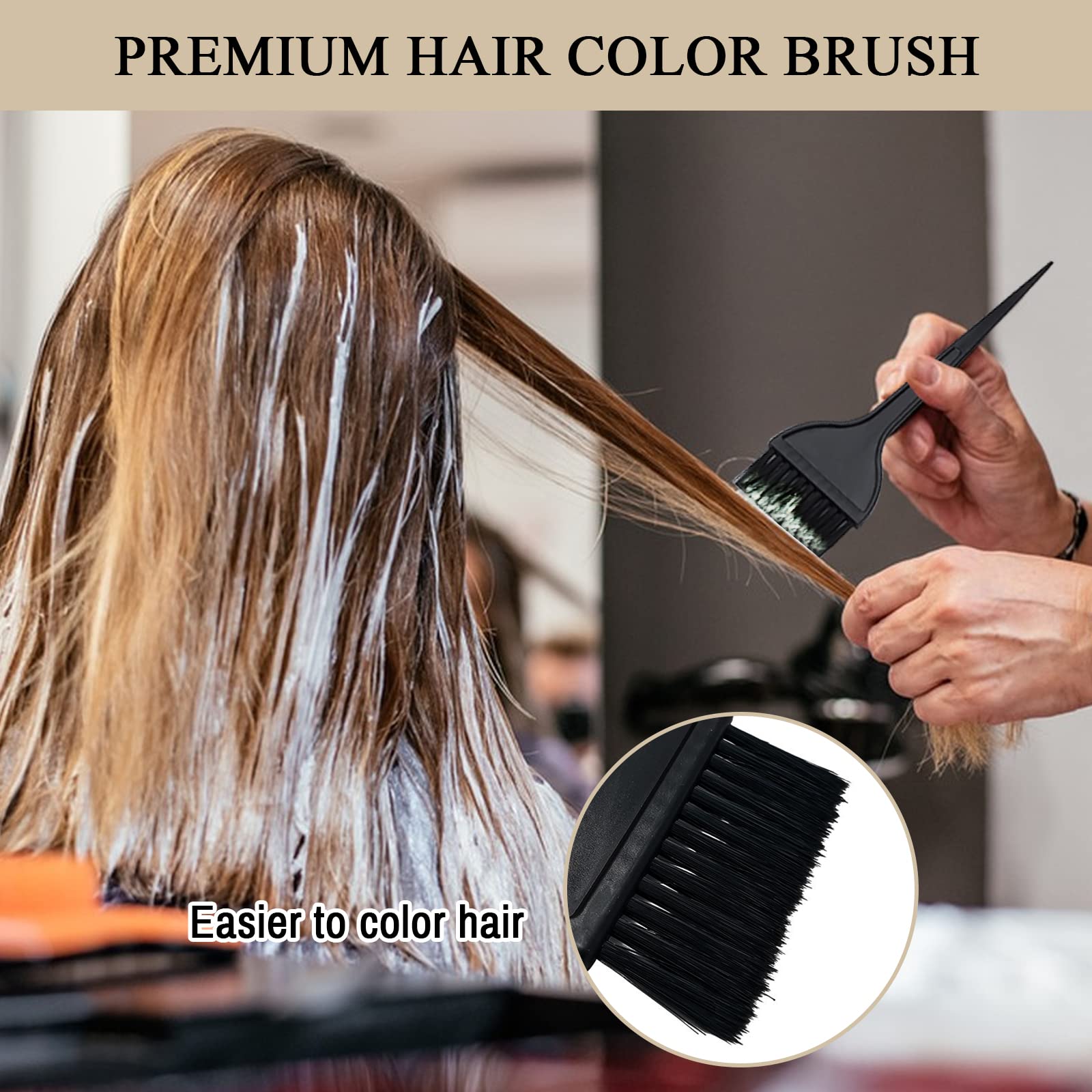 1st Choice color applicator grip provides comfortable handling during tinting.