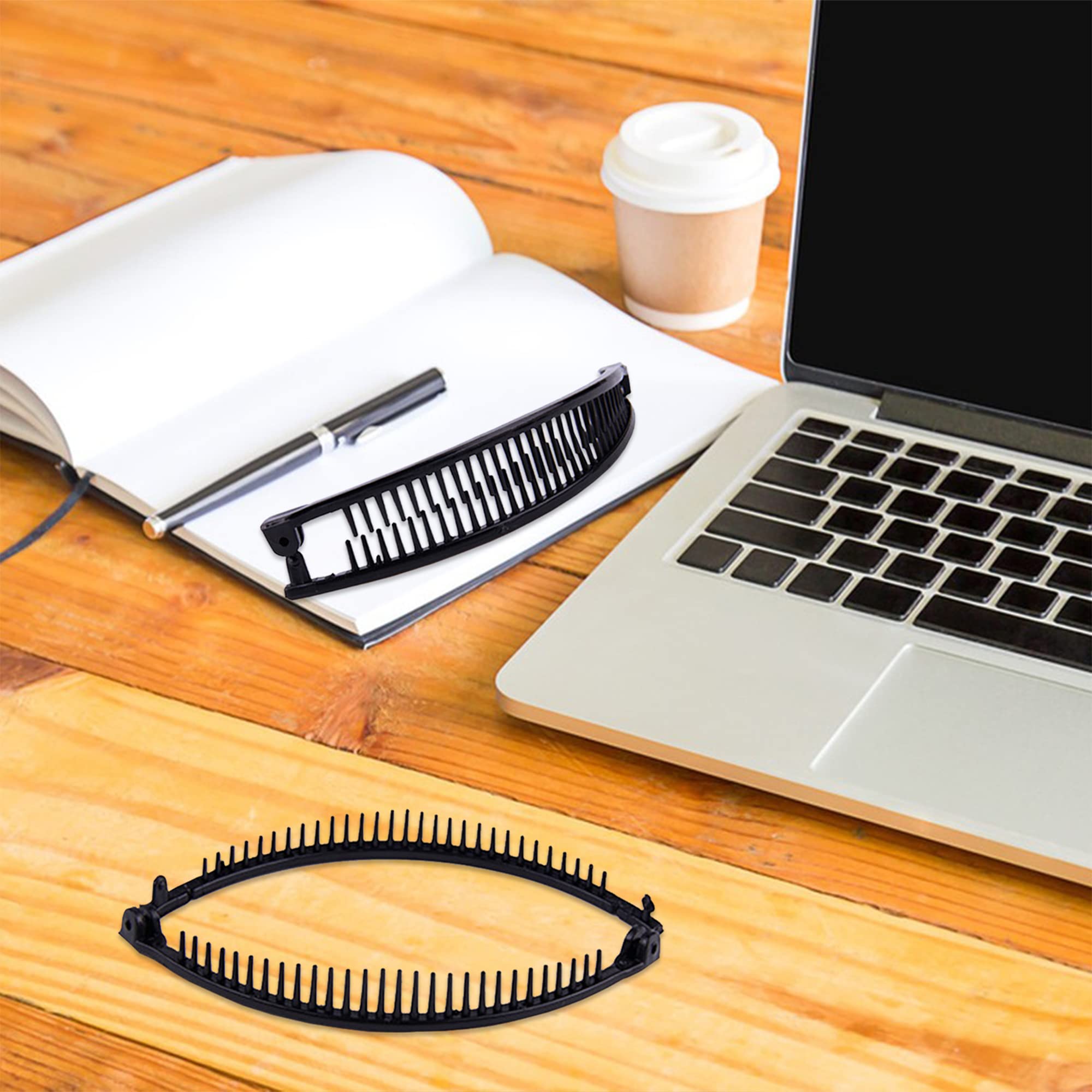 1st Choice fishtail clip with snap-end fasteners for secure daily wear.