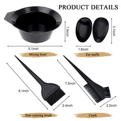 1st Choice mixing bowl for smooth, mess-free dye preparation.
