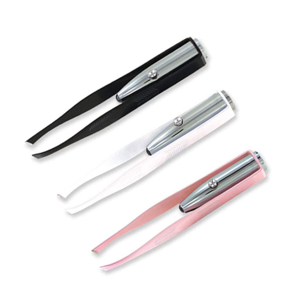 1st Choice Spot On Tweezers with clear storage tube for on-the-go hygiene