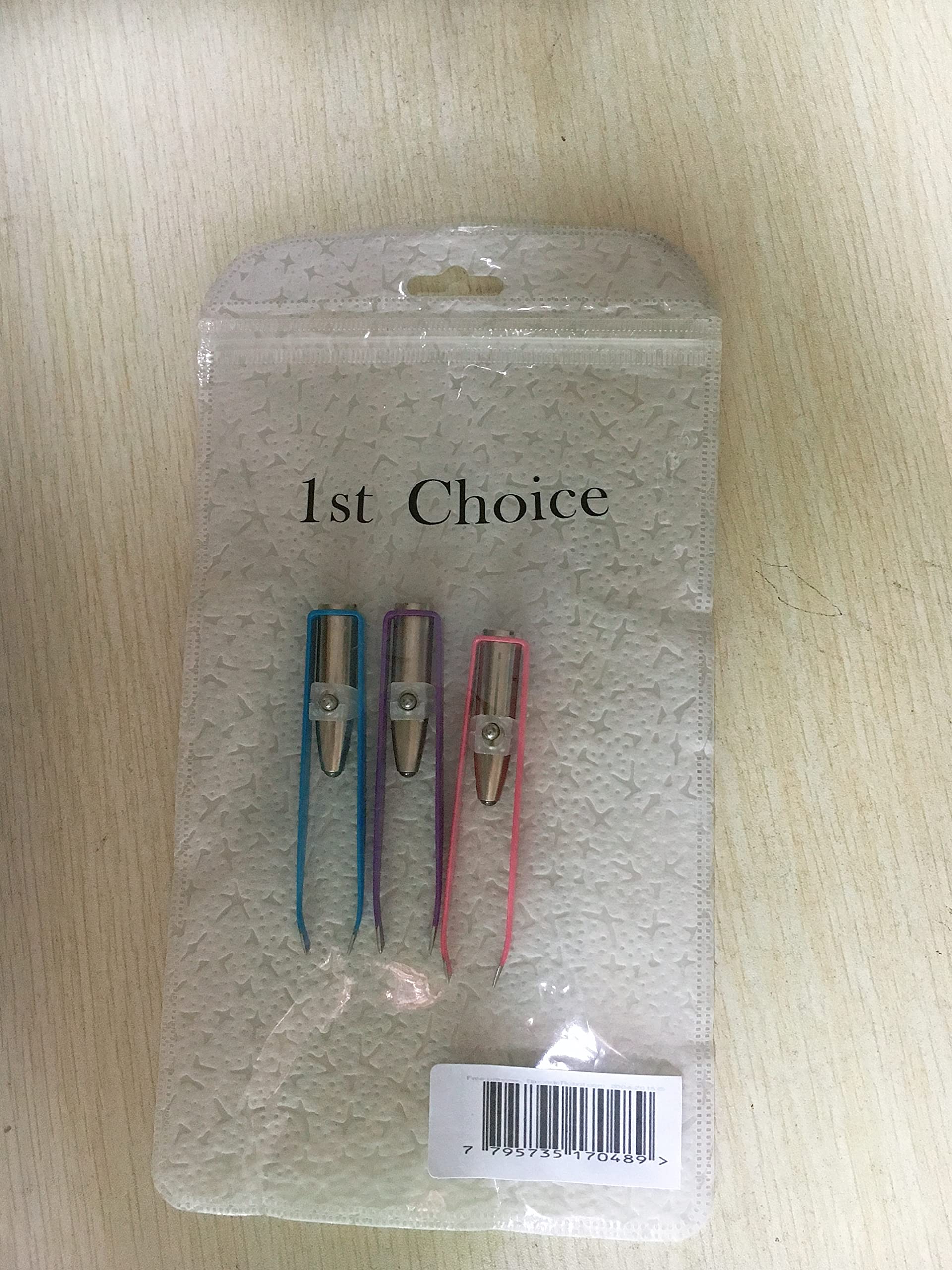 1st Choice Spot On Tweezers offer precise plucking for lashes and brows with LED