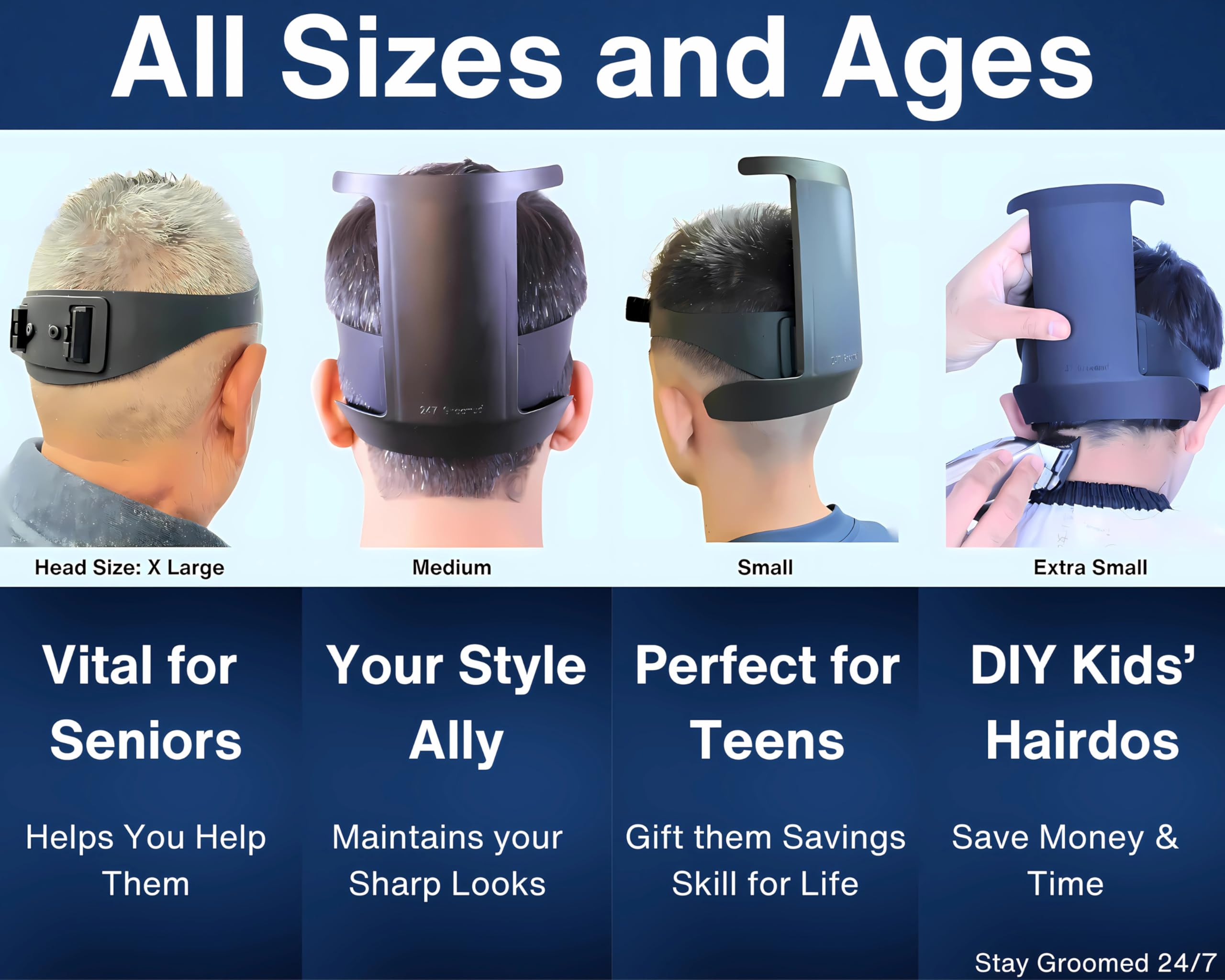 247 Groomed all-in-one kit supports consistent, salon-like finishes at home.