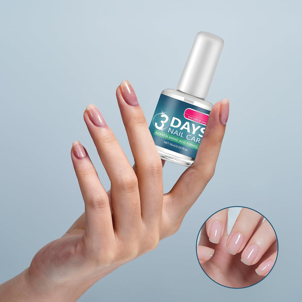 3 Days Nail Care: aplicación diaria, fácil de usar y no grasosa.