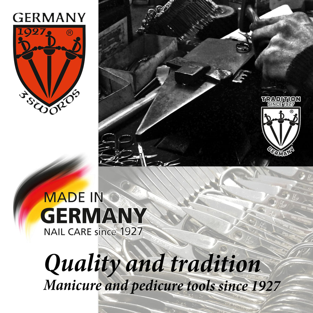 3 Swords Germany made in Germany quality you can trust for nail care.