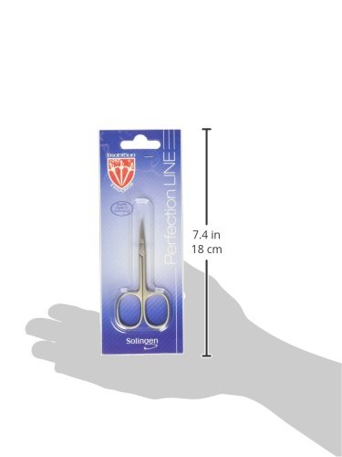 Travel-ready 3 Swords Germany manicure set with case and blades.