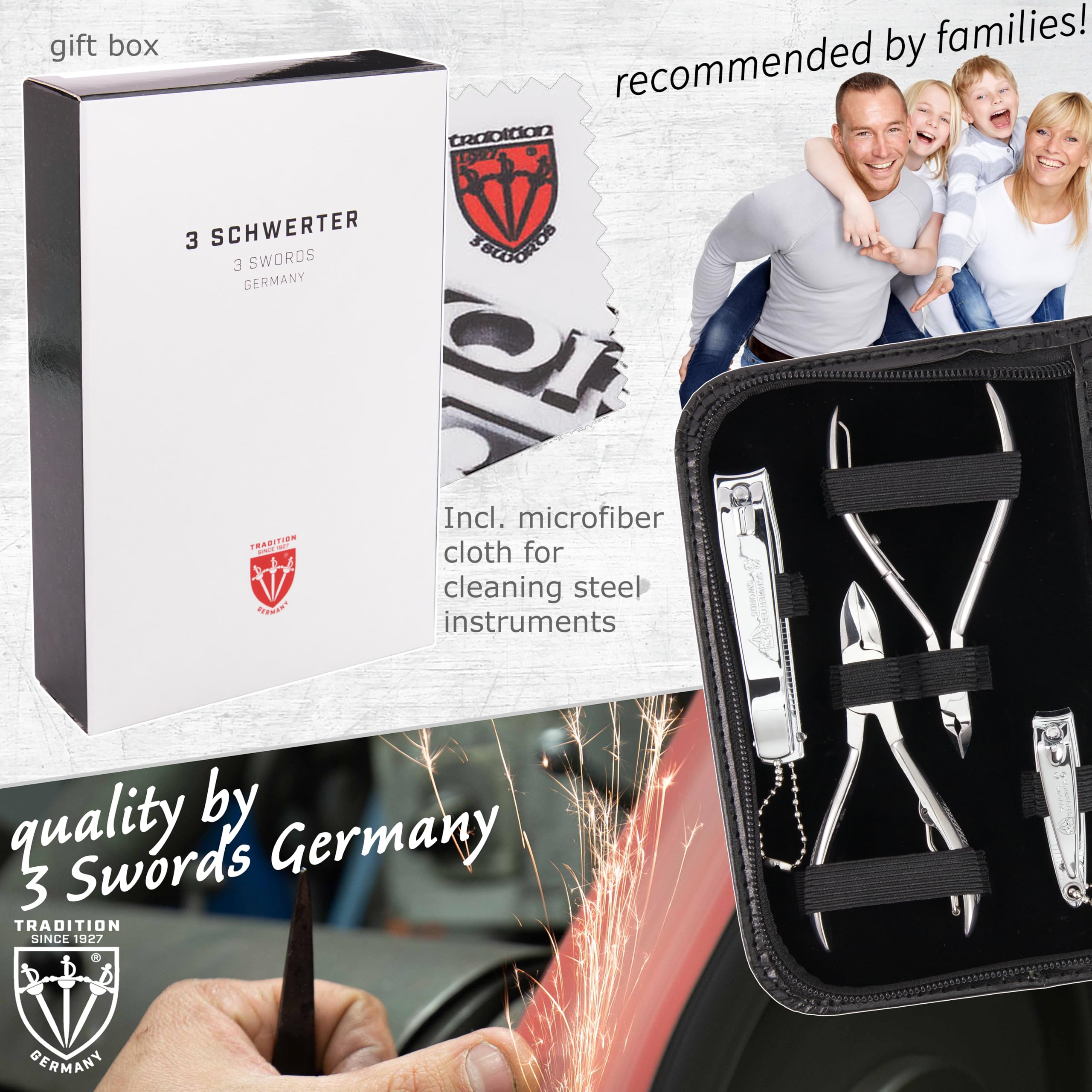 3 Swords Germany sapphire nail file for lasting smooth edges
