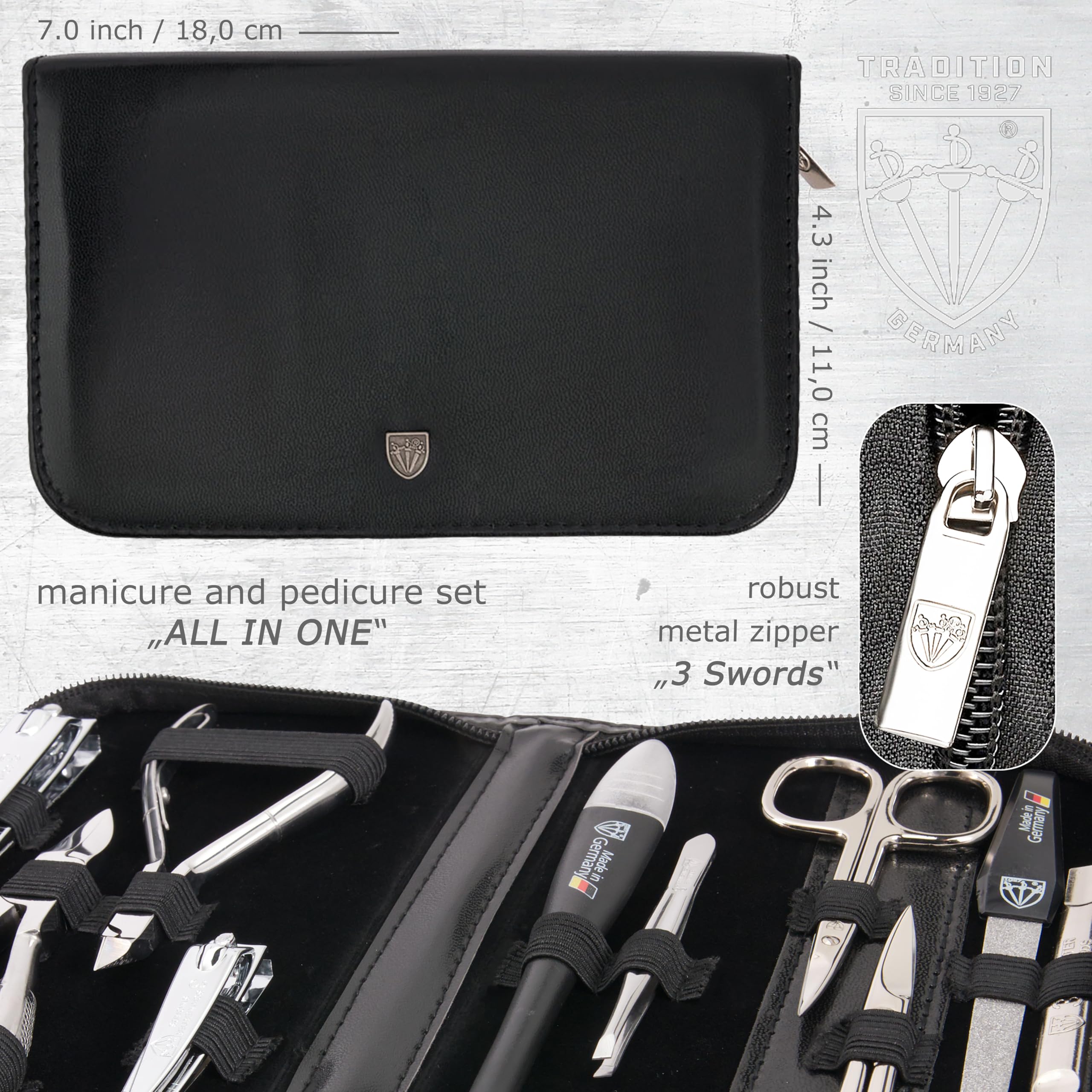 3 Swords Germany tweezers with ergonomic grip for accuracy