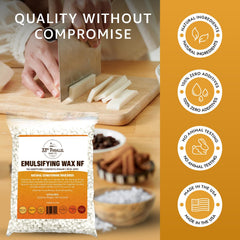 33RD PARALLEL SOAP CO Pastillas emulsificantes para champús y acondicionadores, mejora la consistencia