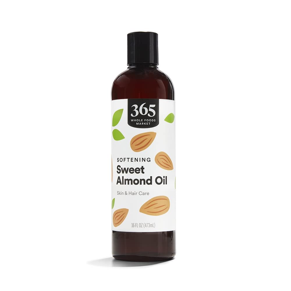 365 Aceite de Almendras Dulces para piel suave y cabello saludable, hidratación natural.