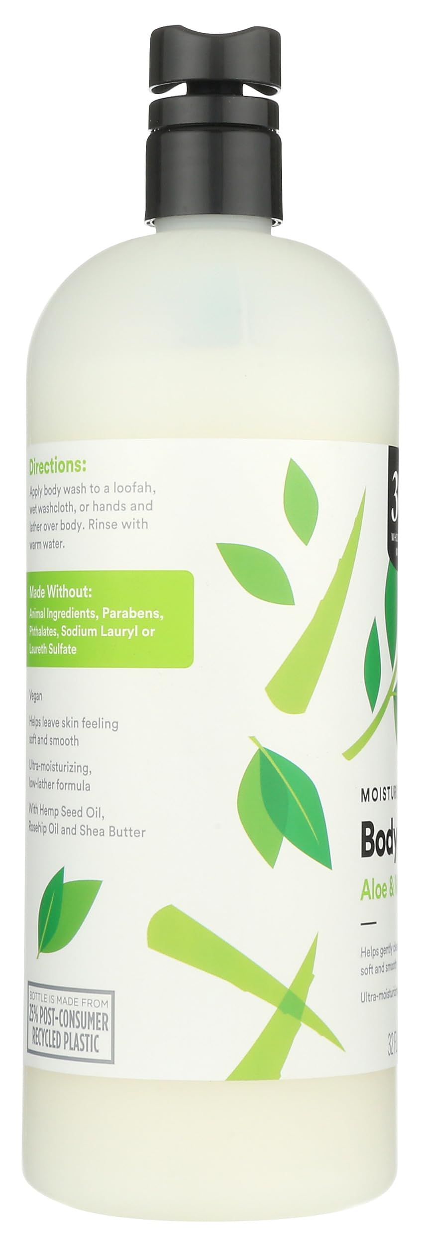 365 by Whole Foods Market label close-up shows natural formulation details