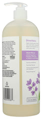 365 by Whole Foods Market lavender shower gel with argan oil benefits.