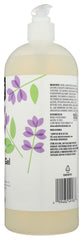 365 by Whole Foods Market lavender shower gel label—organic and clean beauty standards.