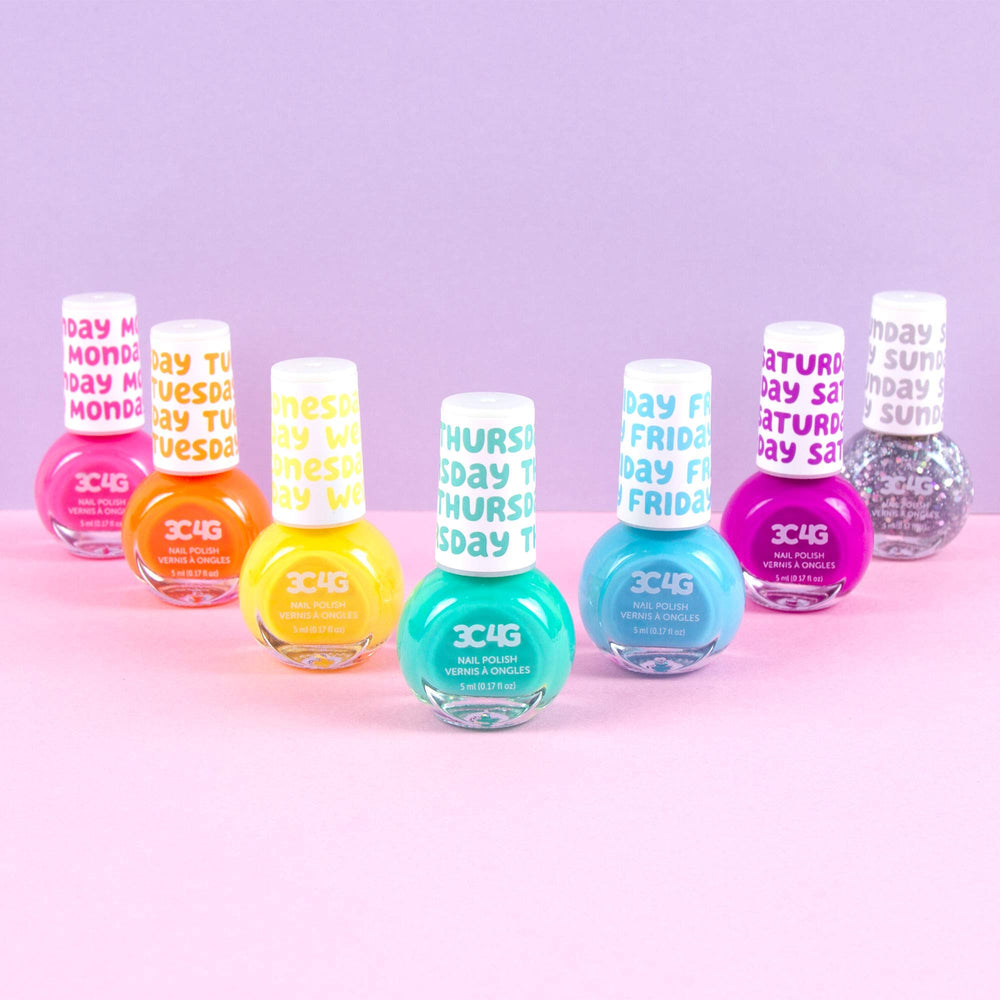 3C4G Esmalte rosa ideal para decorar outfits diarios.