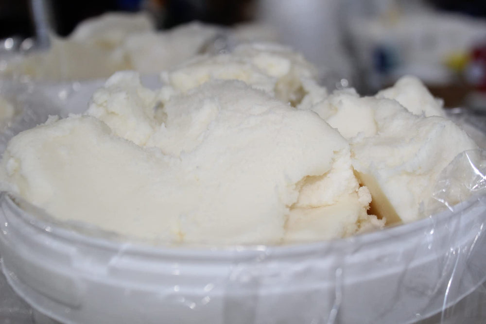 3CAYG shea butter soft-cream texture great for whipped body butters.